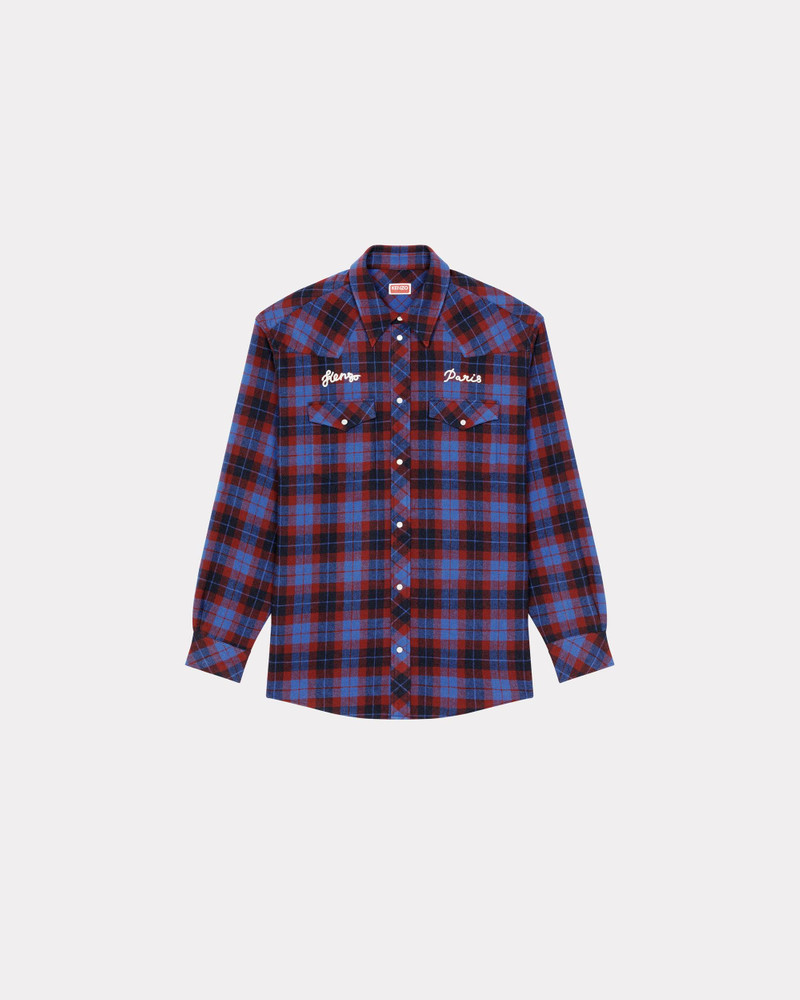 'Rue Vivienne' wool western shirt 1
