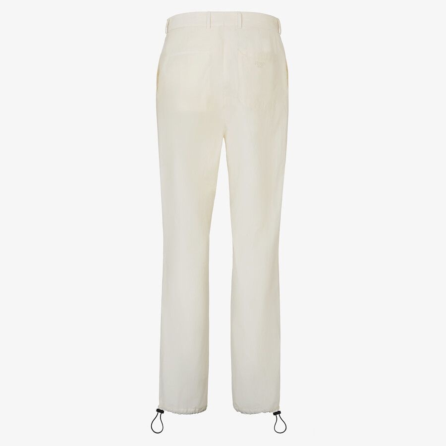 White cotton pants - 2