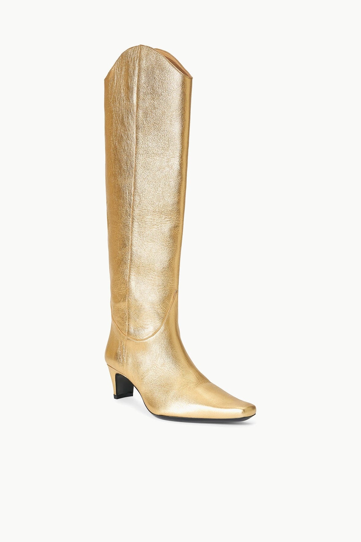 STAUD WESTERN WALLY BOOT GOLD - 3