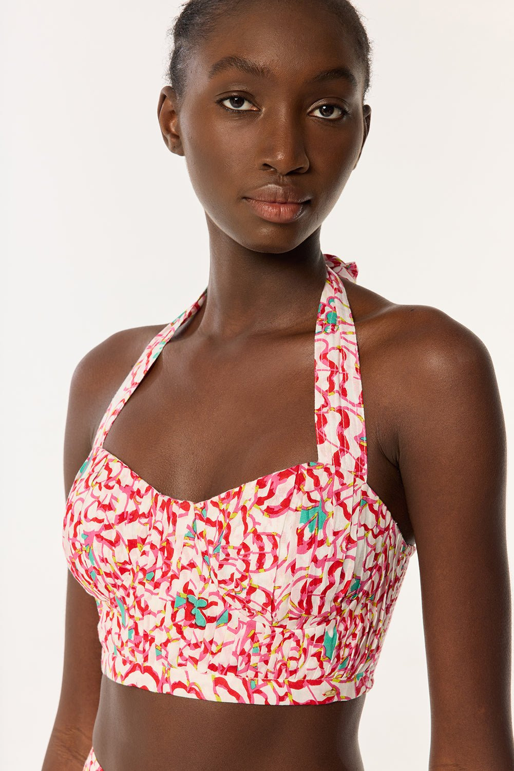 Top Carla - Pink Wings Flower - 2