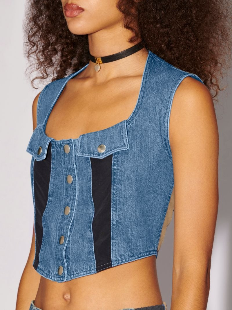 Denim Top 6
