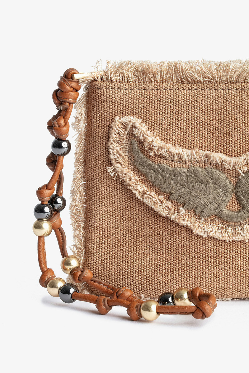 Mini Uma Wings Patch Canvas Clutch 3