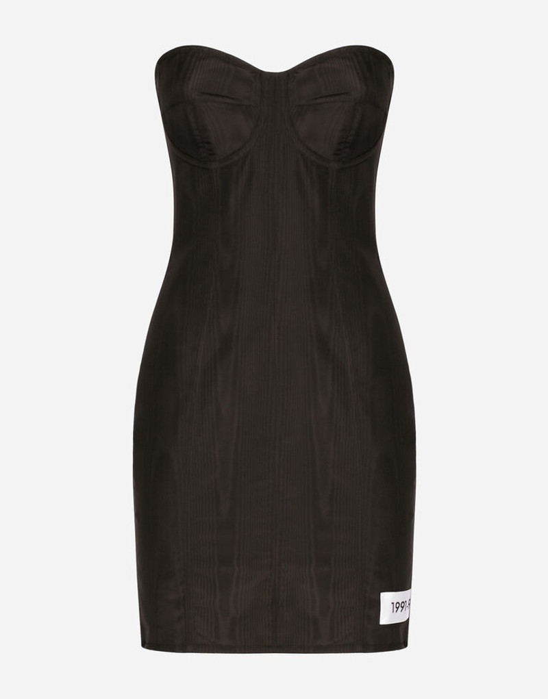 Moiré faille minidress 1