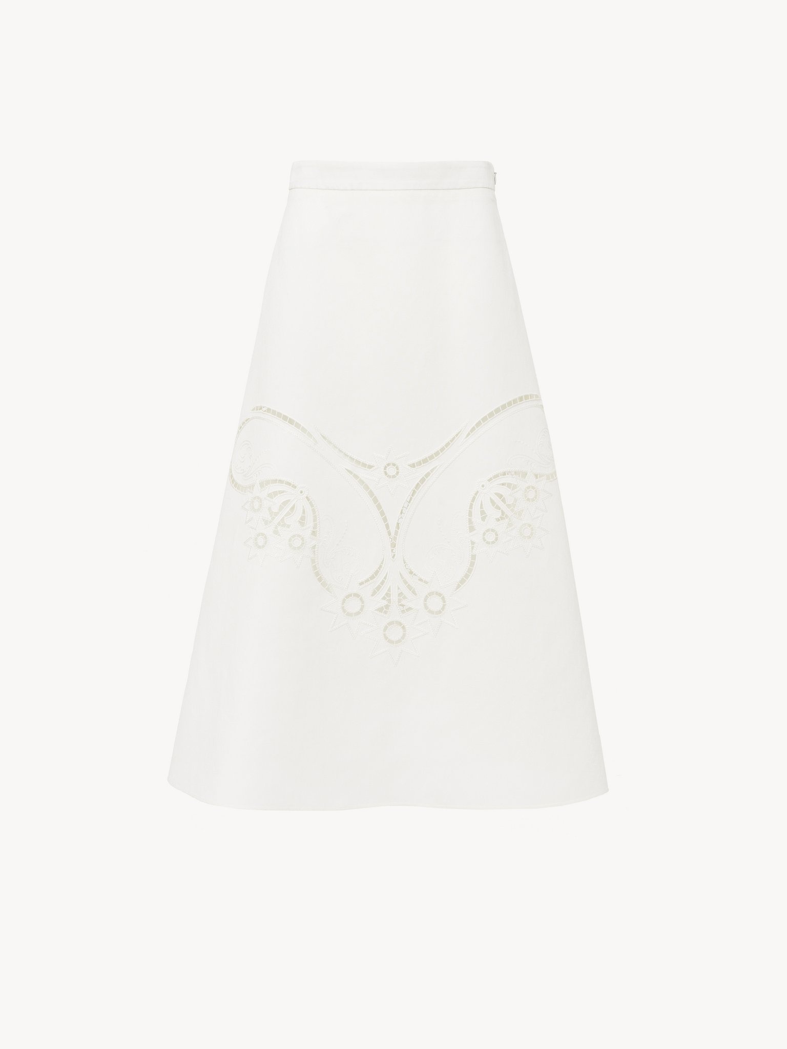 FLARED MID-LENGTH SKIRT - 3