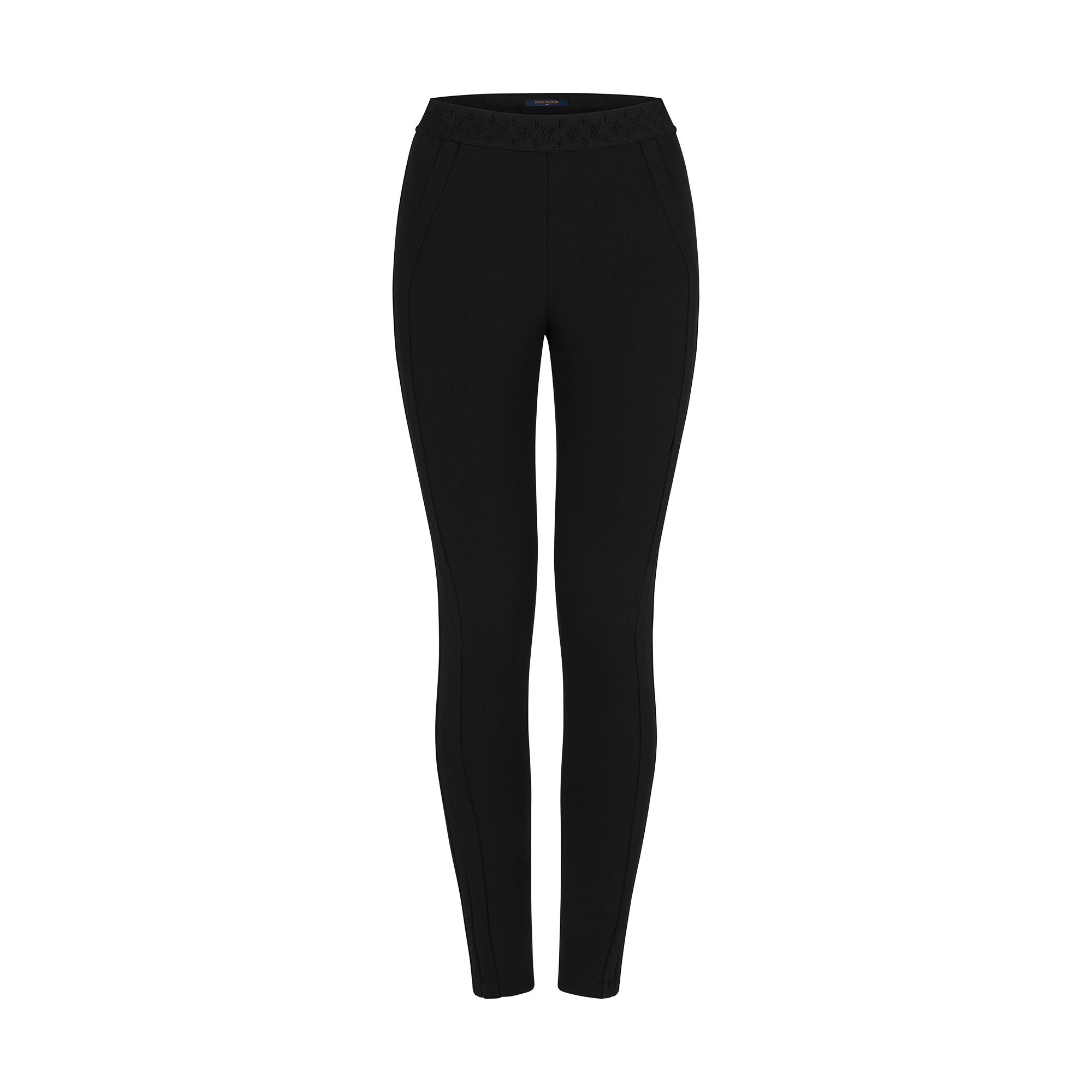 Sporty Slim Fit Pants with Ankle Zippers  - 1