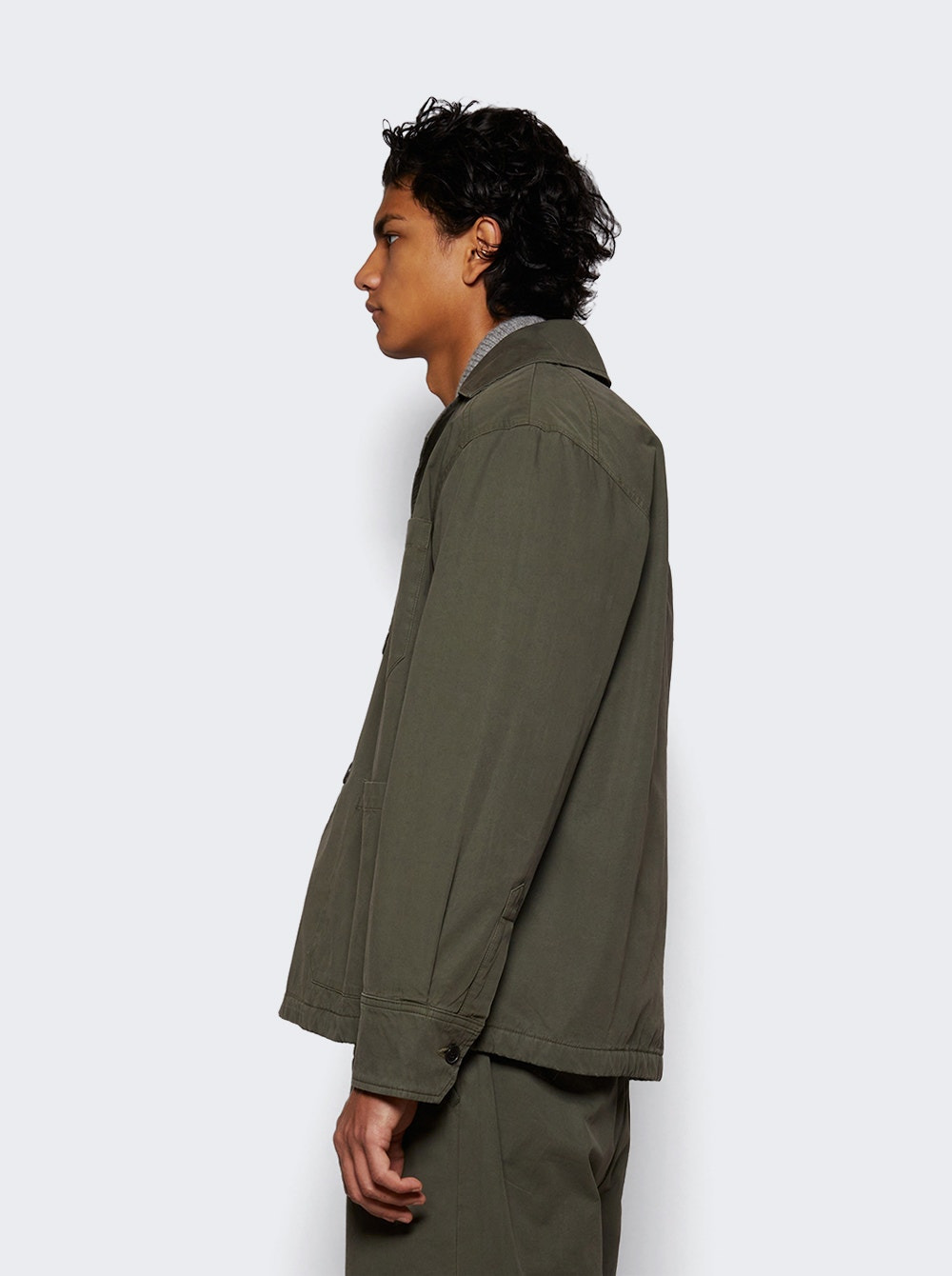 Workwear Chore Coat New Olive - 4