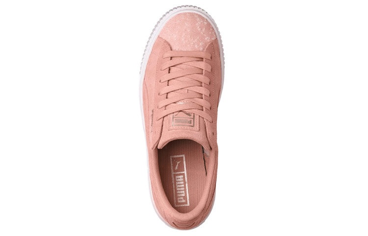 PUMA WMNS PUMA Suede Platform Pebble Pink 365464 01 REVERSIBLE