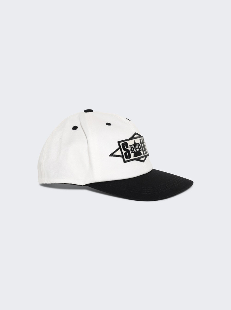 SAINT M×××××× X The Klf Cap White And Black outlook