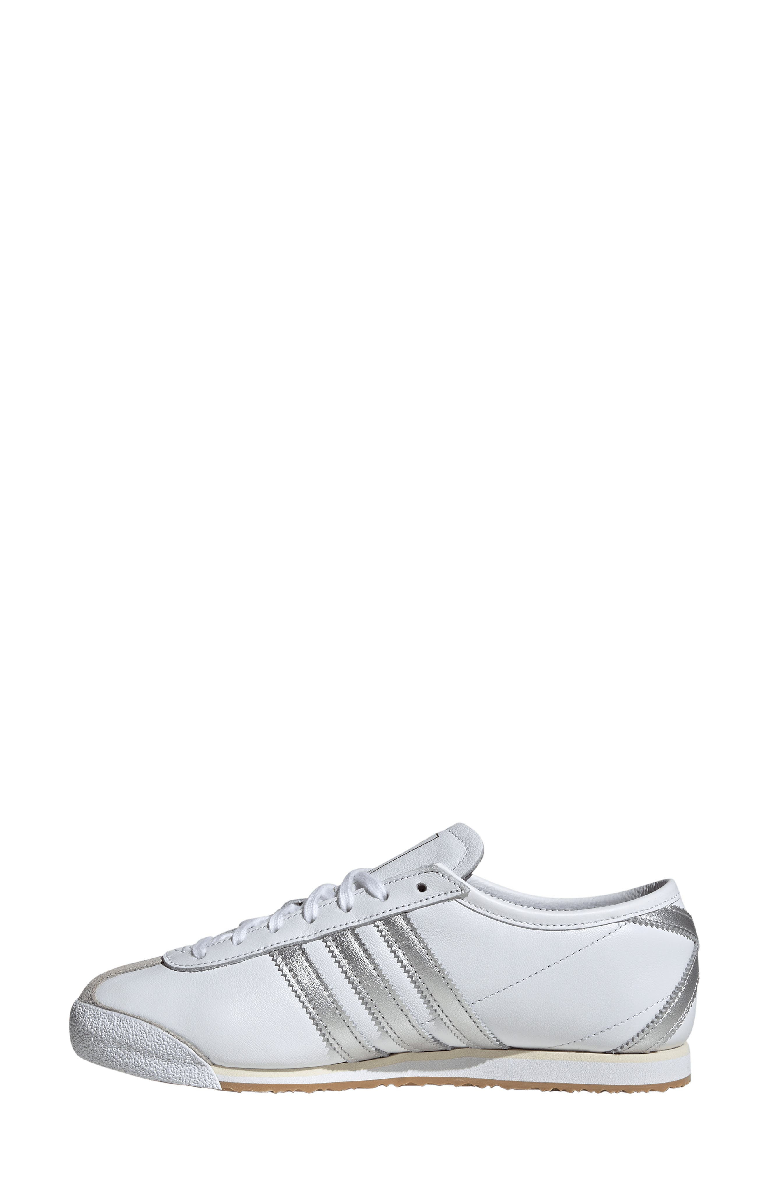 adidas Italia 70s Shoe in White/Silver Met/Cream White at Nordstrom - 6