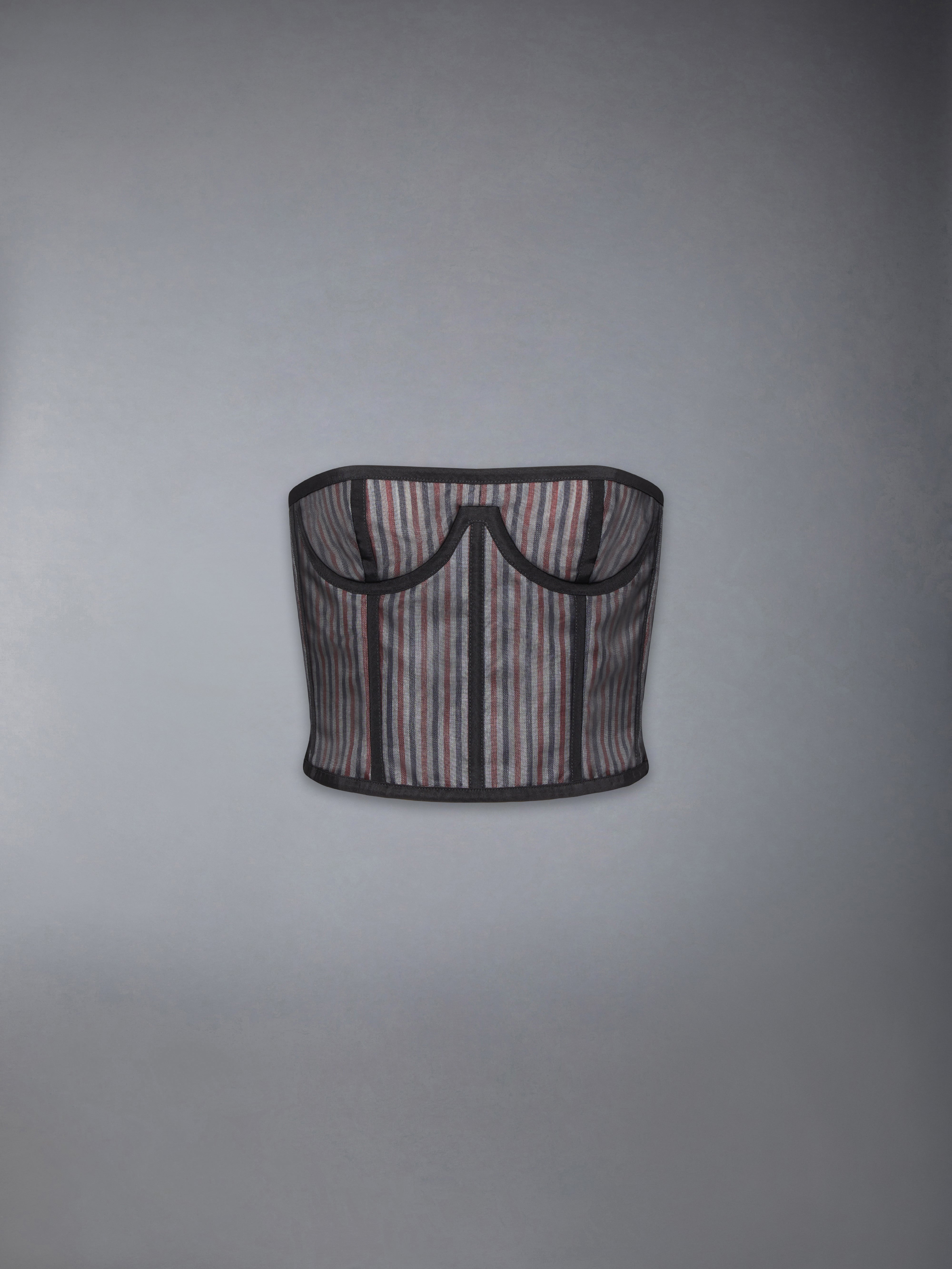 SILK ORGANZA CORSET - 1