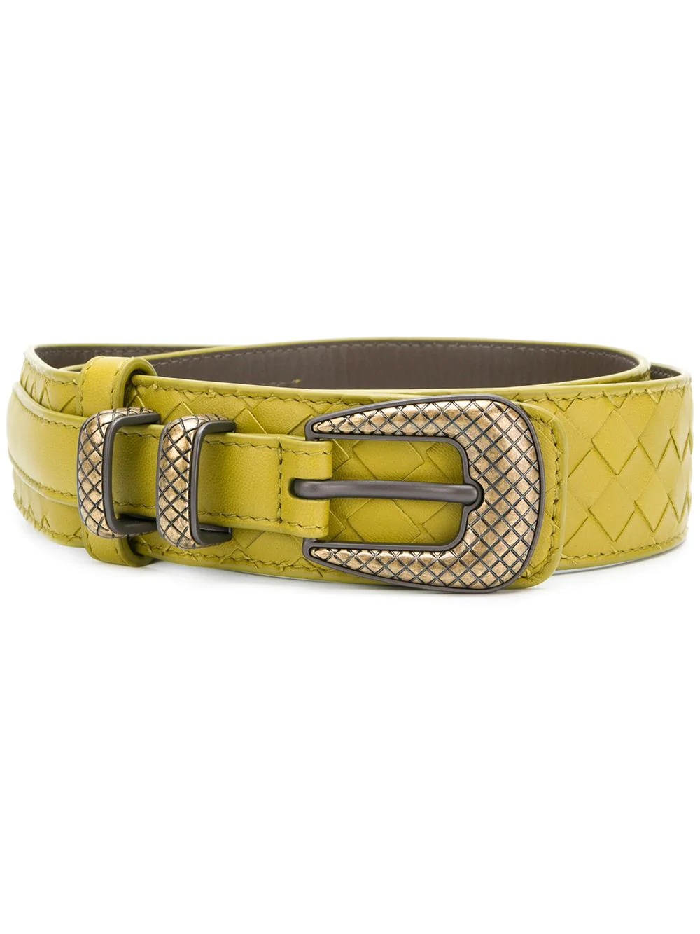 chamomile Intrecciato nappa belt  - 1