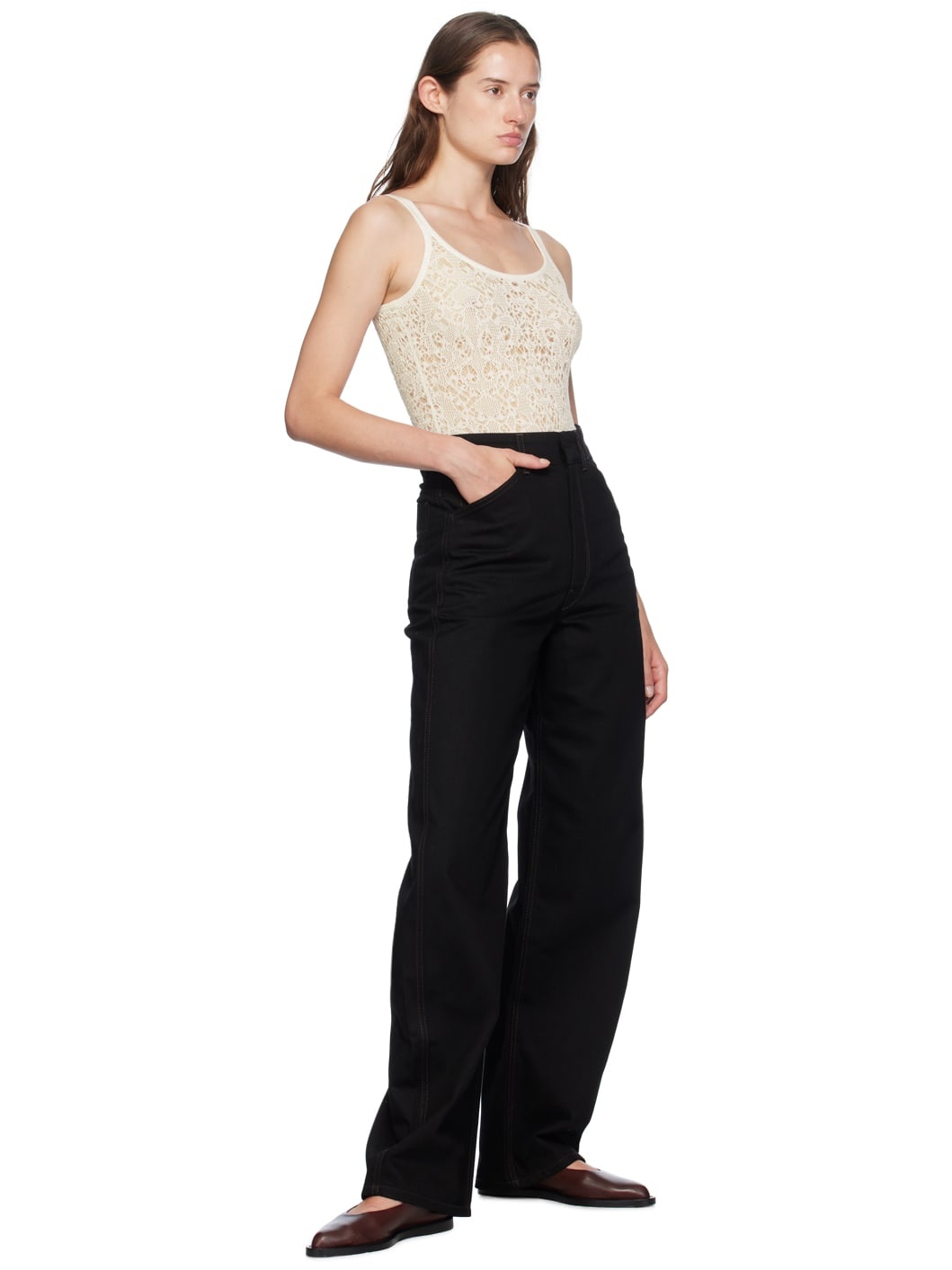 White Desnos Bodysuit - 5
