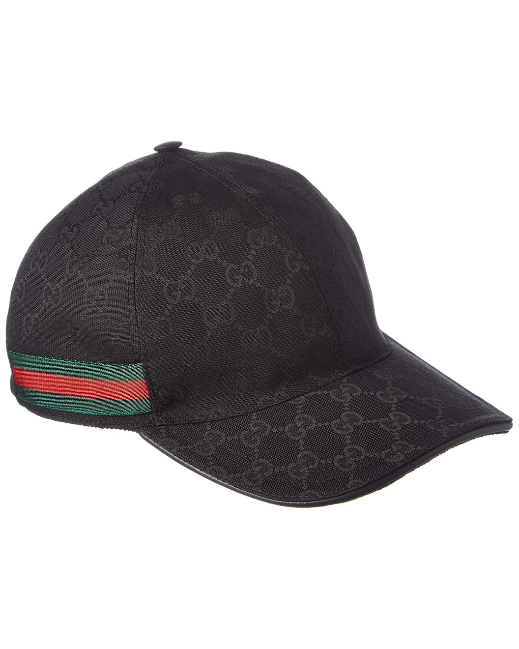 Gucci Original GG Web Canvas Baseball Hat - 1