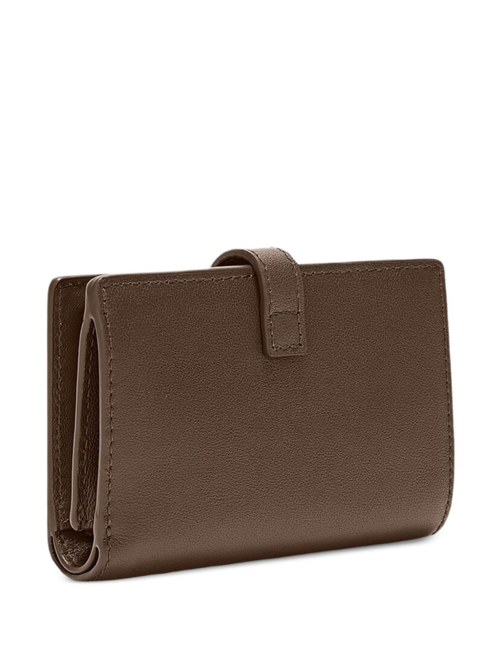 buckle-fastening leather wallet - 2