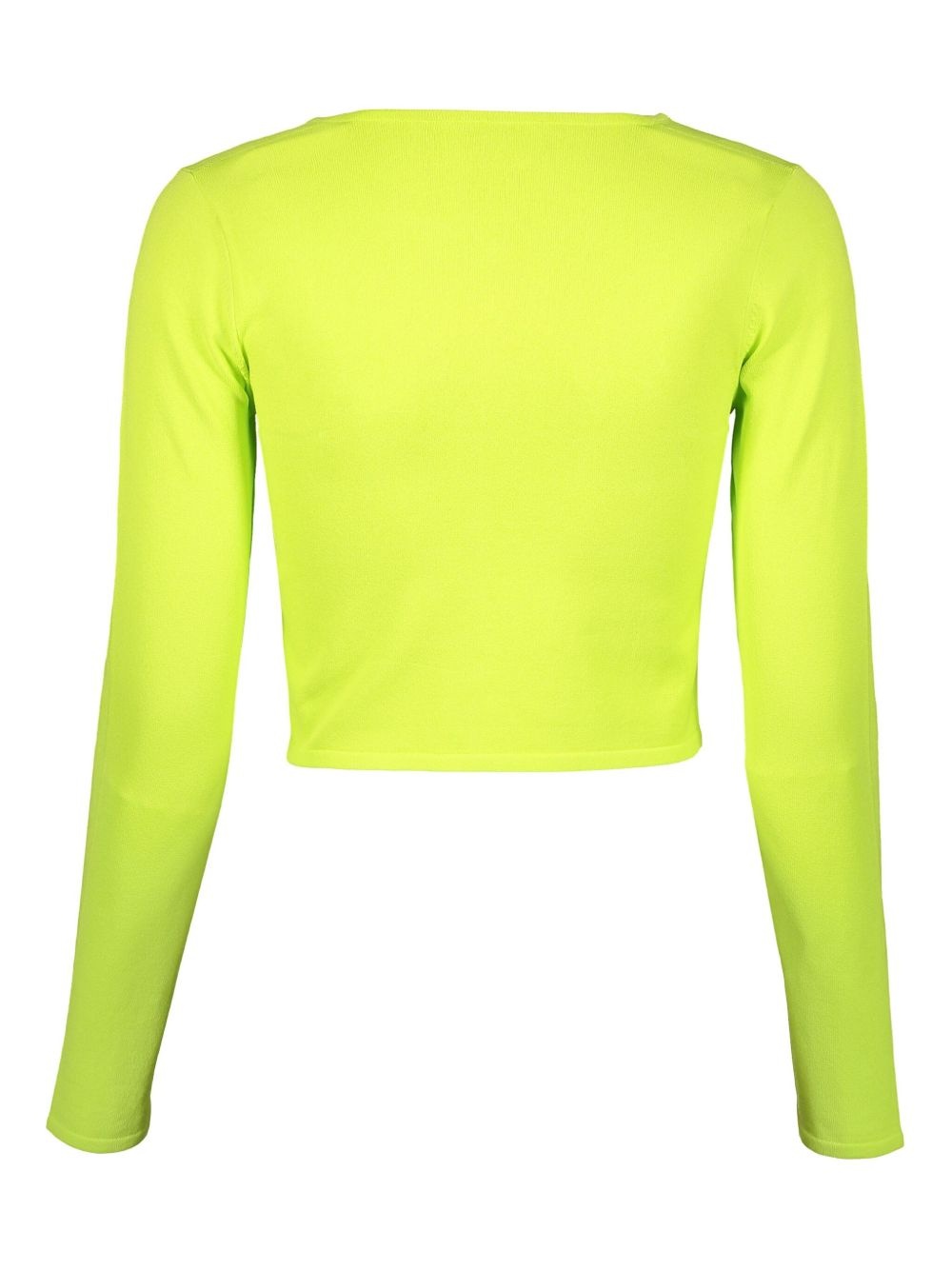 cut-out cropped top - 2