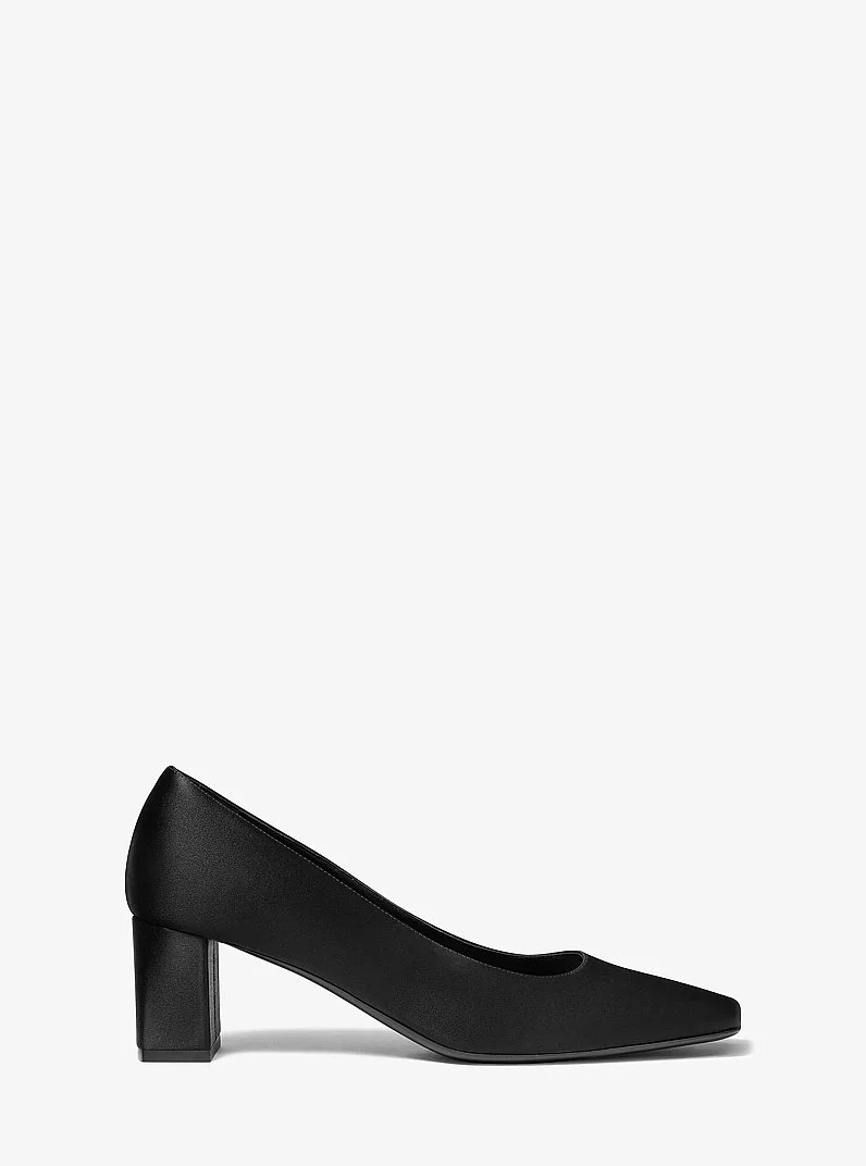 Maria Satin Pump - 1