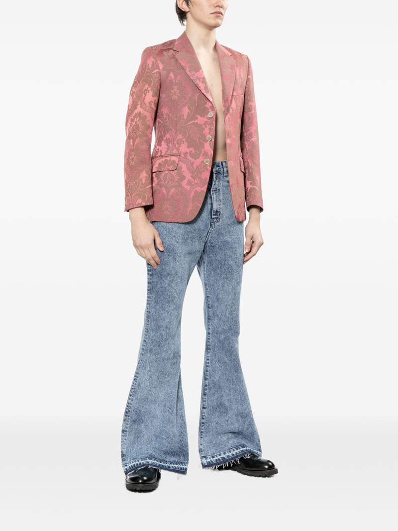 Junya Watanabe MAN frayed-hem jeans outlook