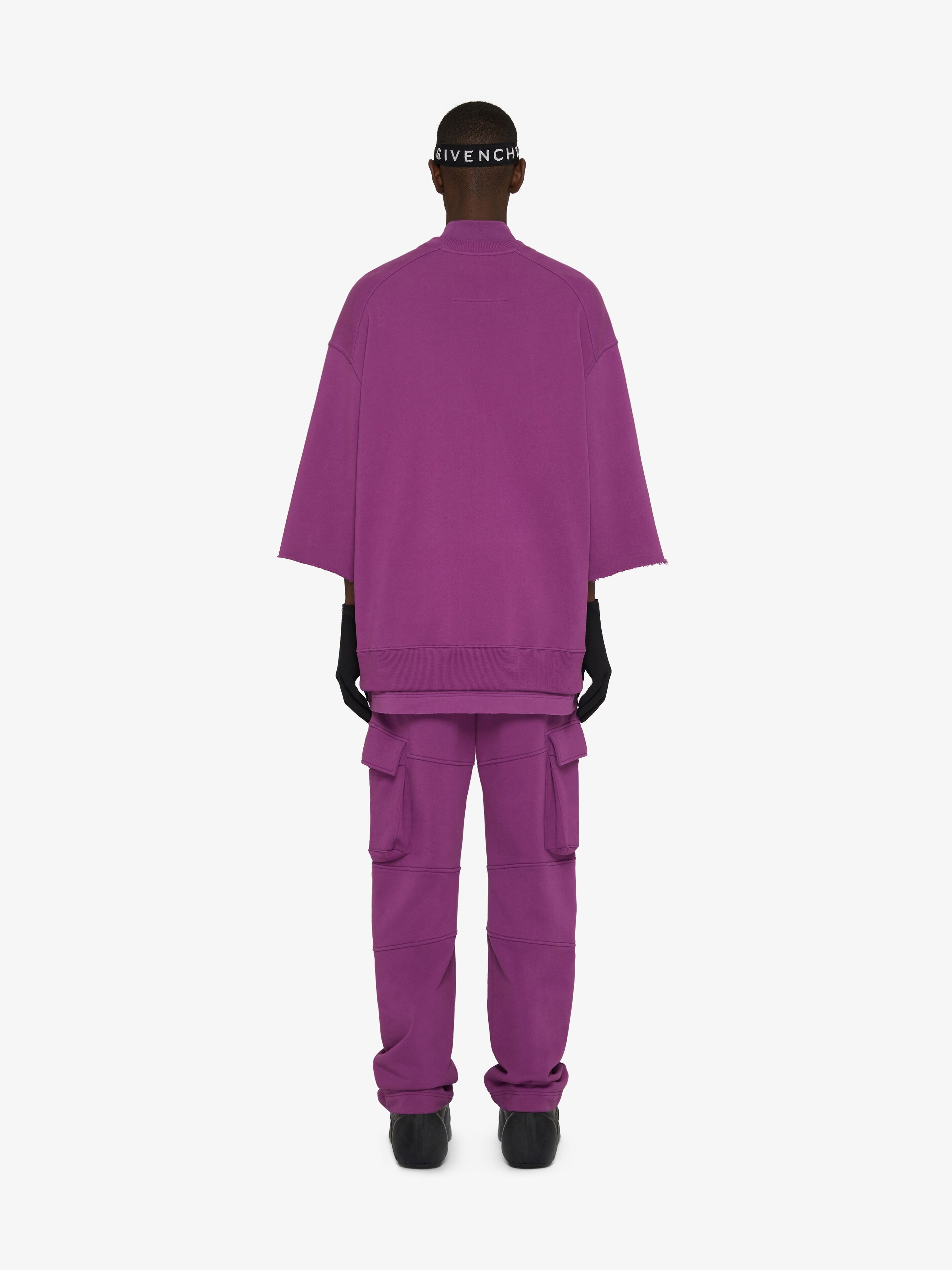 HIGH NECK LAYERED SWEATSHIRT - 4