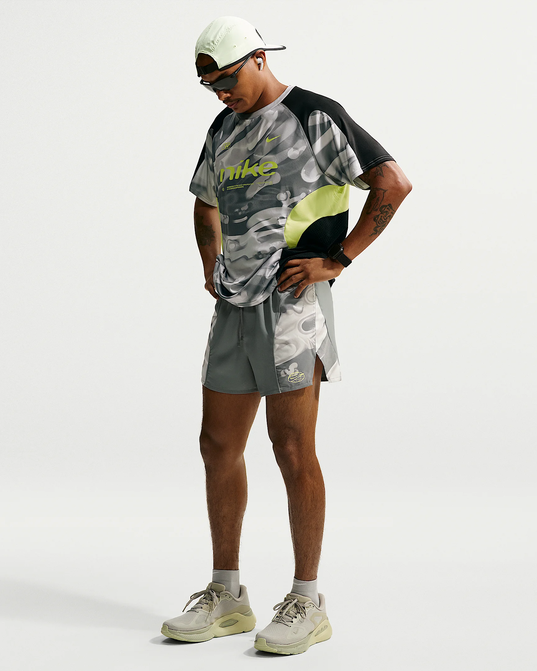 Nike Men's Dri-FIT 4" Brief-Lined Running Shorts - 1