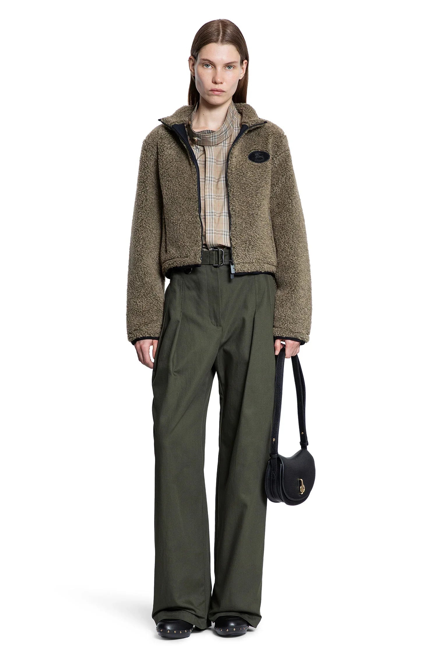 Gabardine-Belted-Trousers - 4