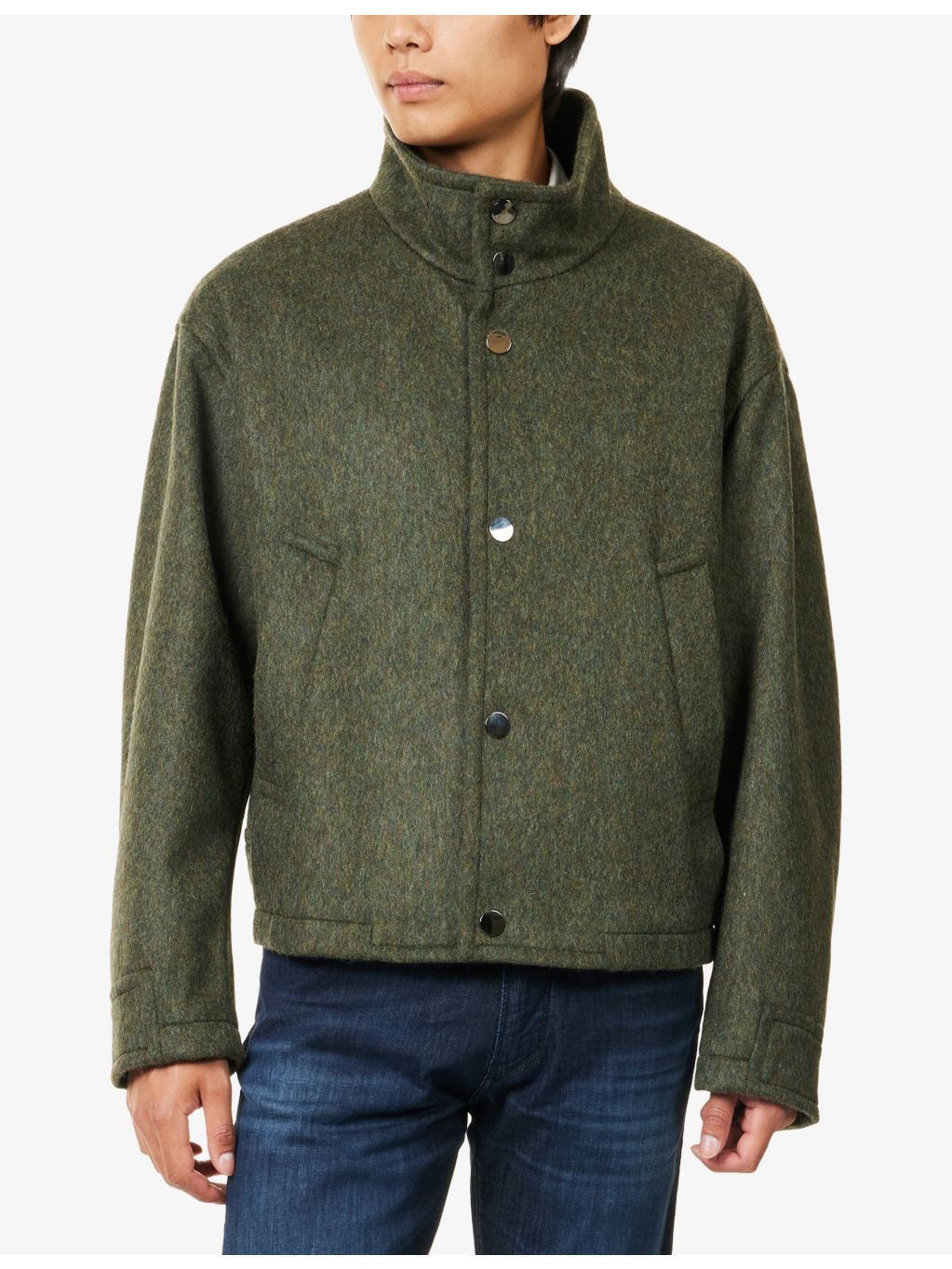 Loden Blouson Straight-Fit Wool-Blend Jacket - 3