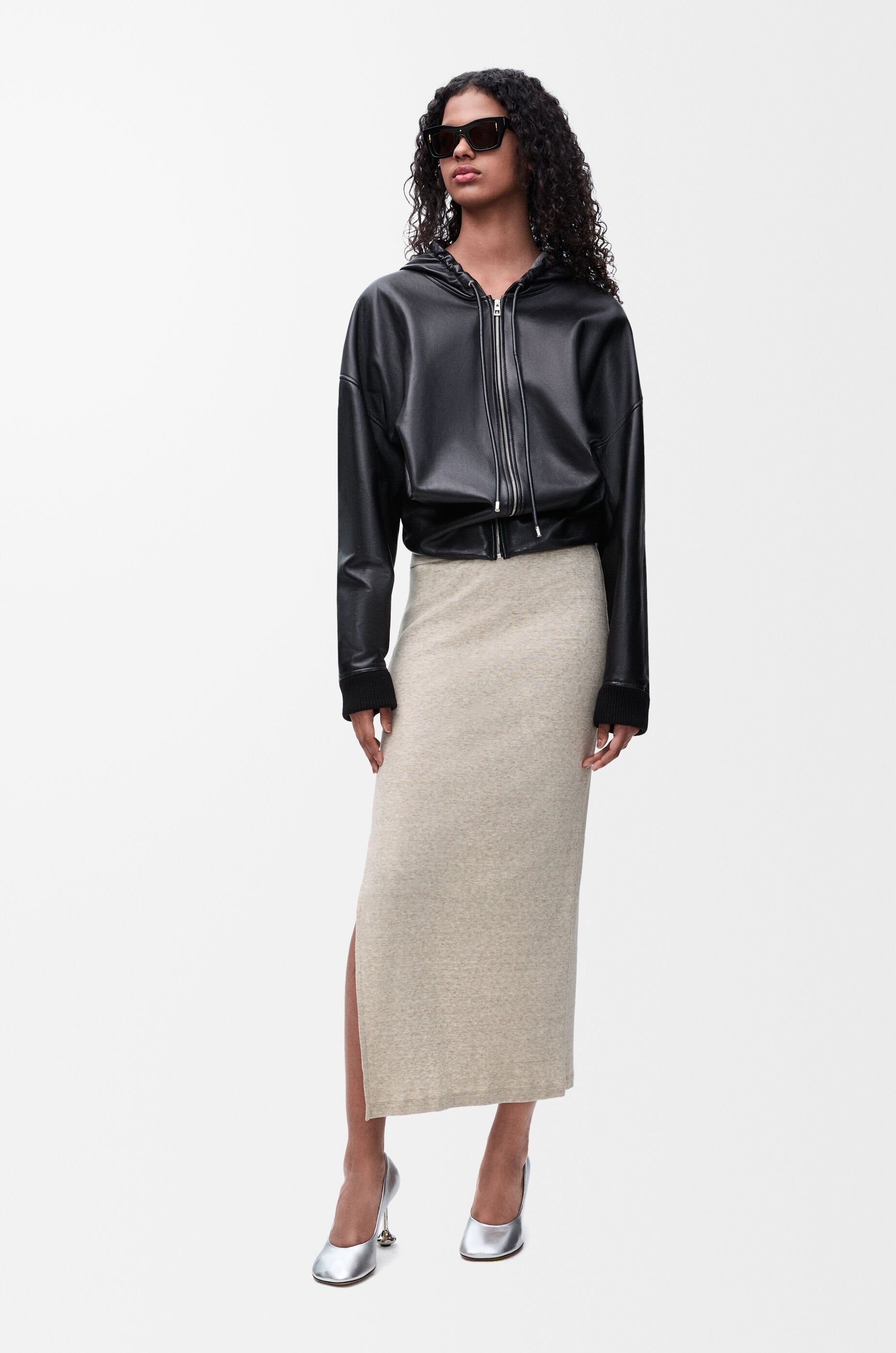 Skirt in cotton and wool - 2