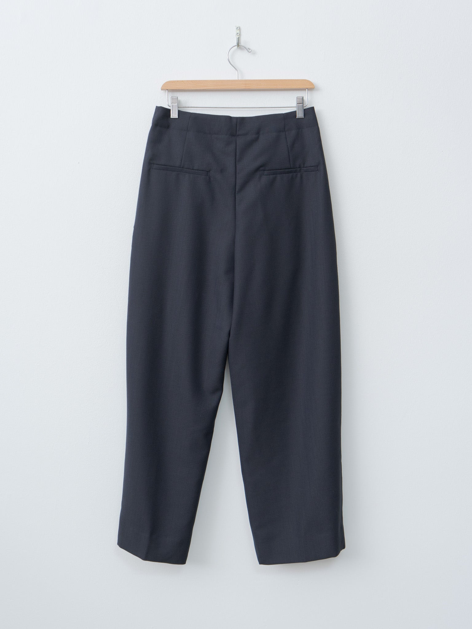 Lira Double Pleat Pant - Darkest Navy - 7