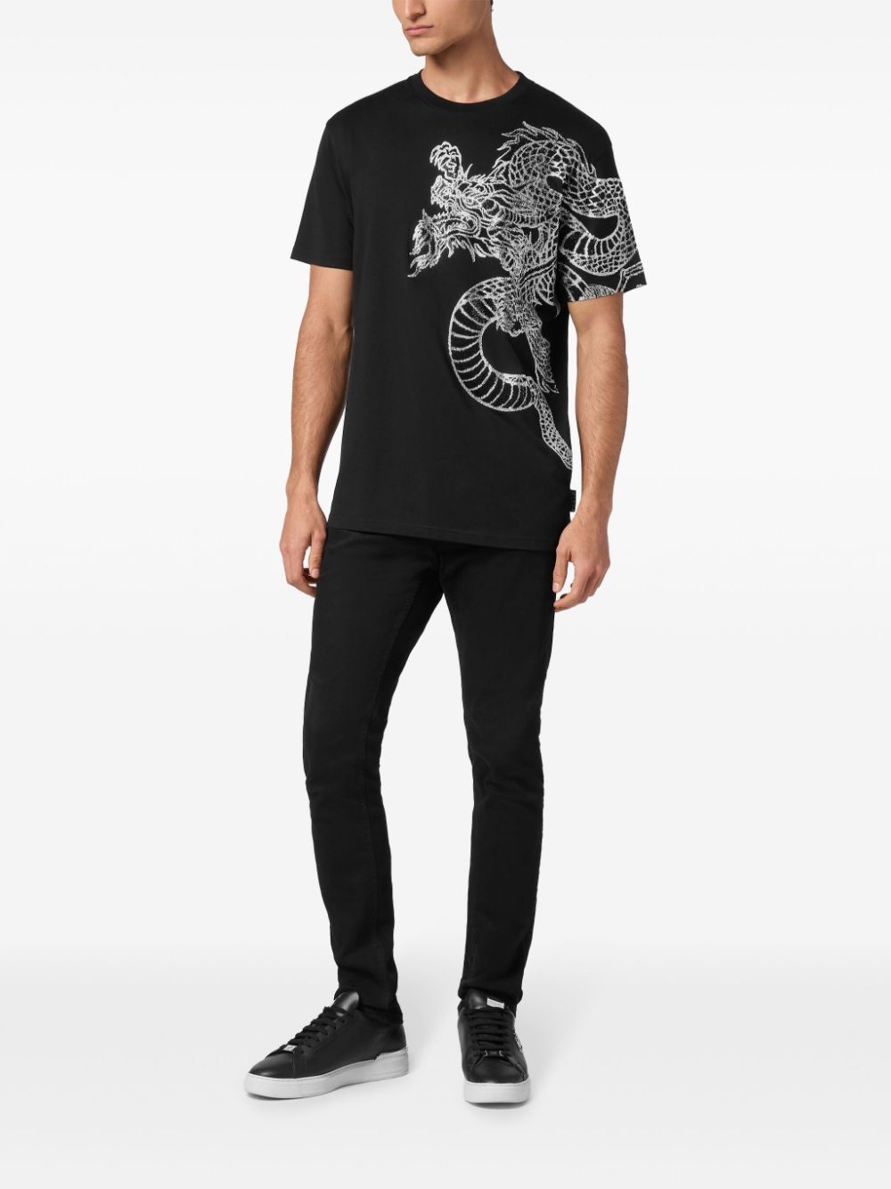 Dragon Strass T-shirt - 2
