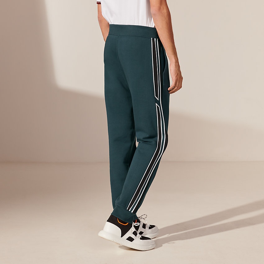 "Run H" bicolor jogging pants - 2