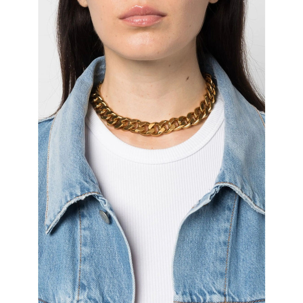 Celine Gold Necklaces Women - 2