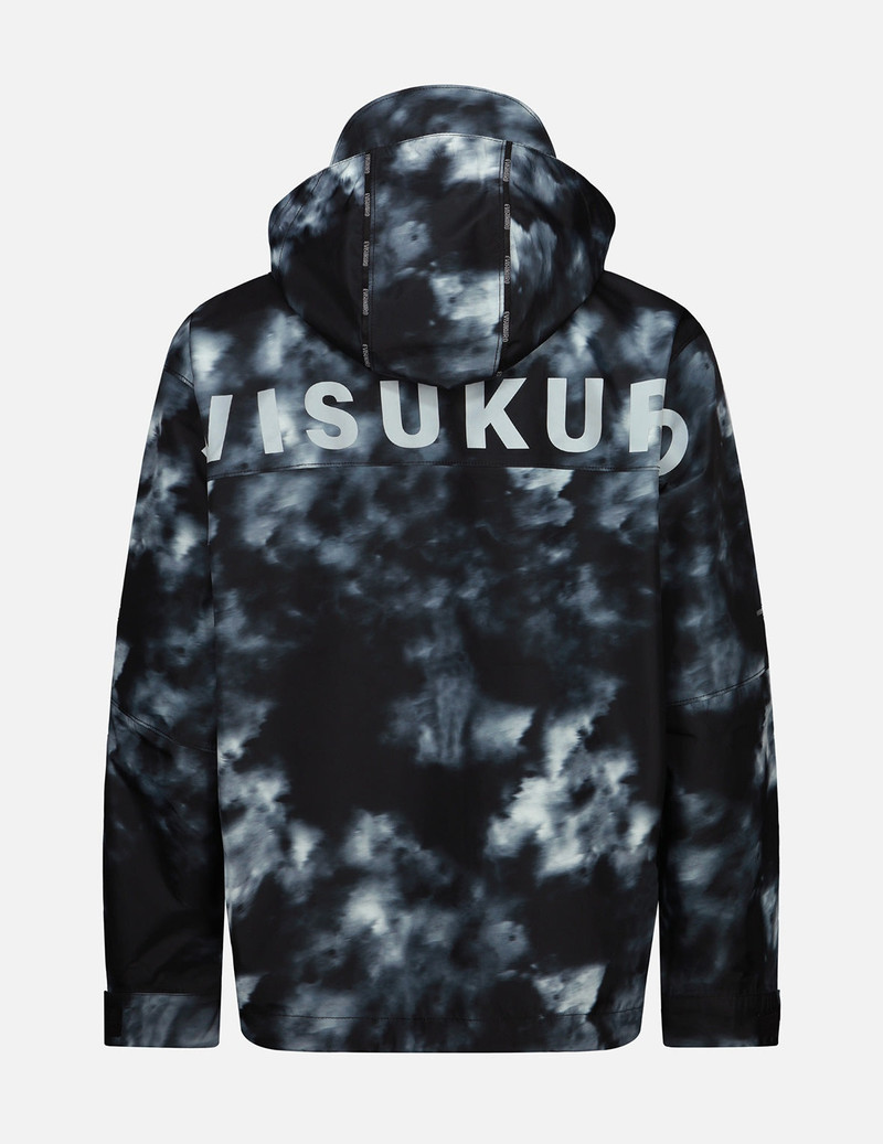 EVISU Allover Digital Print Hooded Windbreaker outlook
