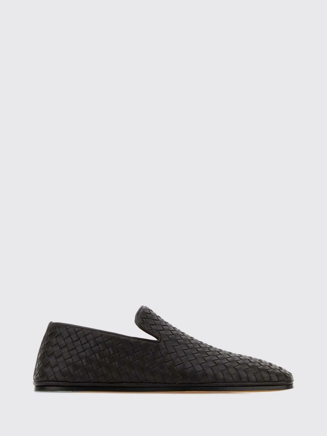 Bottega Veneta Men Palazzo Intrecciato Lambskin Loafers Bottega Veneta - 1