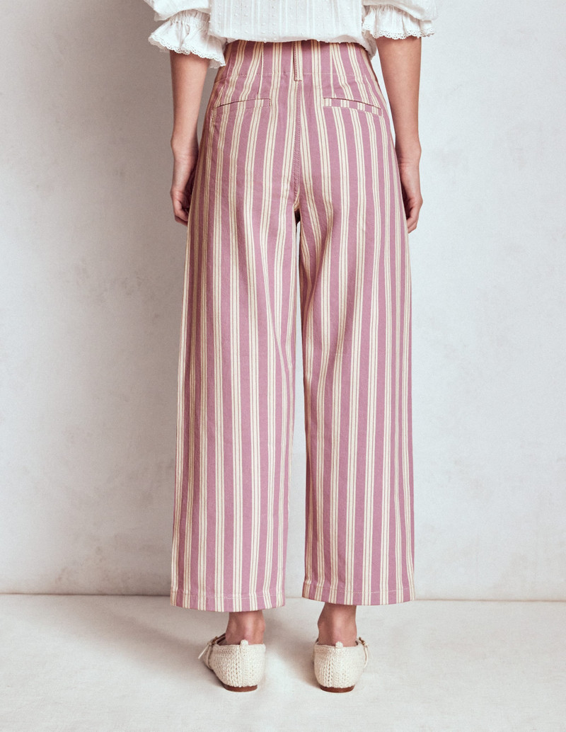 Primrose Patch Pocket Pants-Lilac Tram Stripe 5