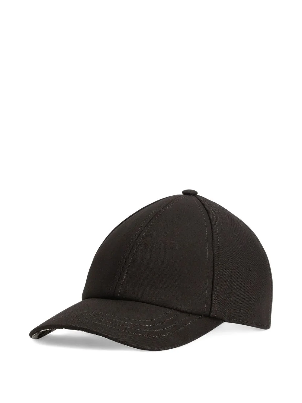 gabardine baseball cap - 1