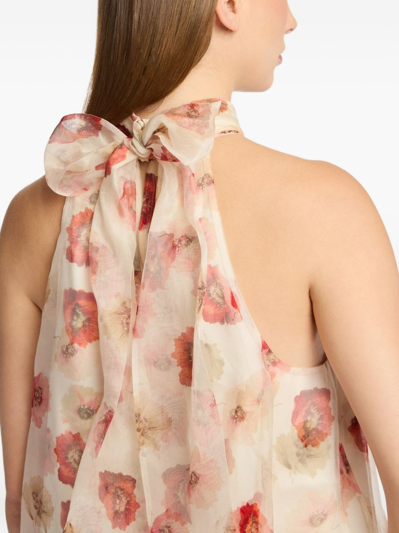 floral halterneck blouse 6