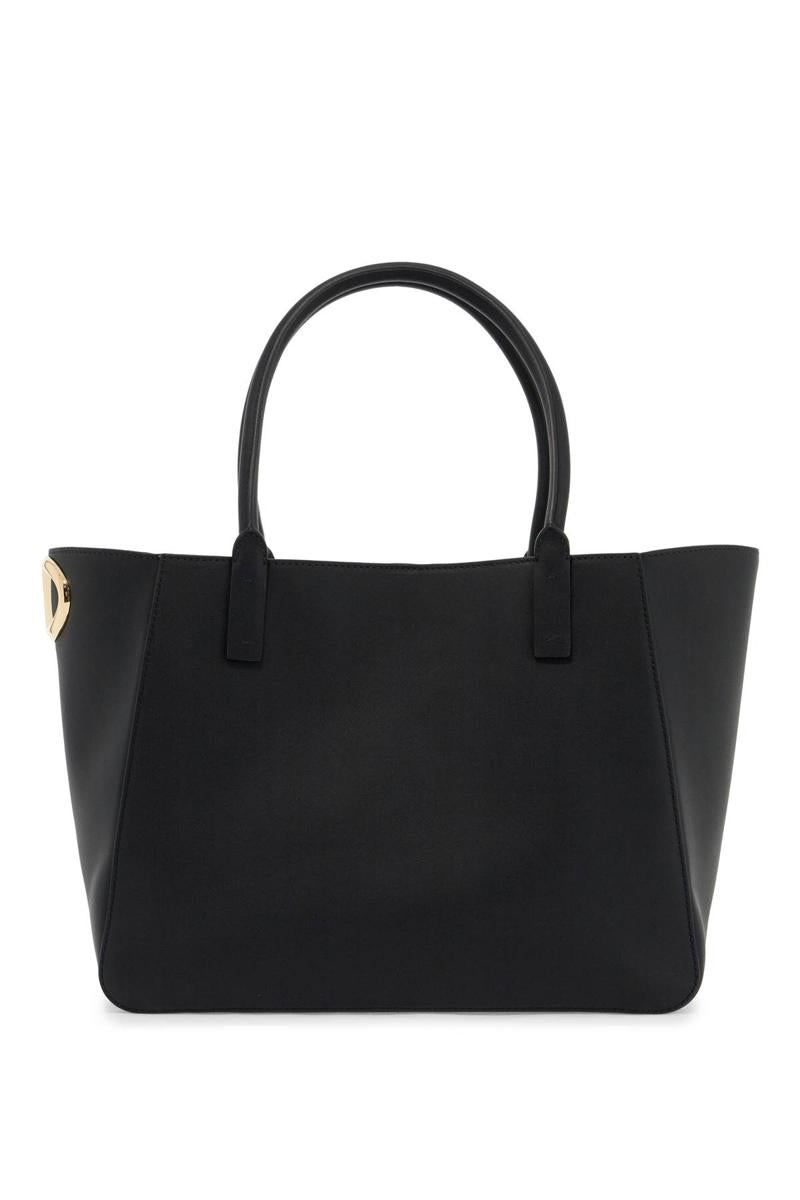 Valentino Garavani Nappa Calfskin Vlogo Side Tote Bag - 1