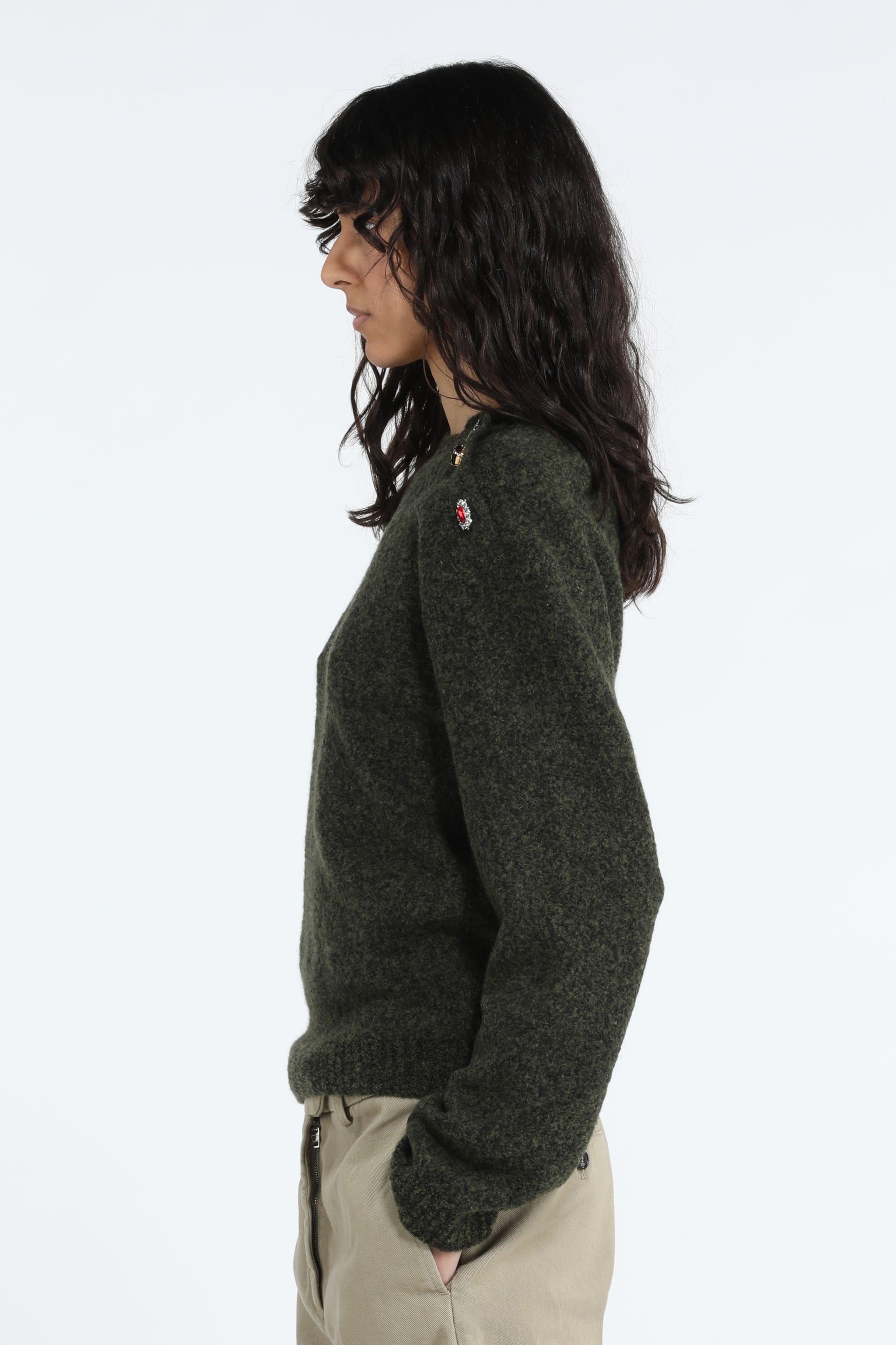 CRYSTAL-EMBELLISHED SWEATER - 3