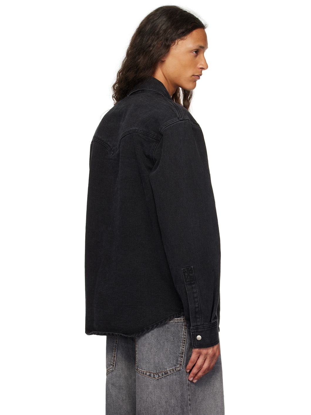 Black Cruisers Denim Shirt - 3
