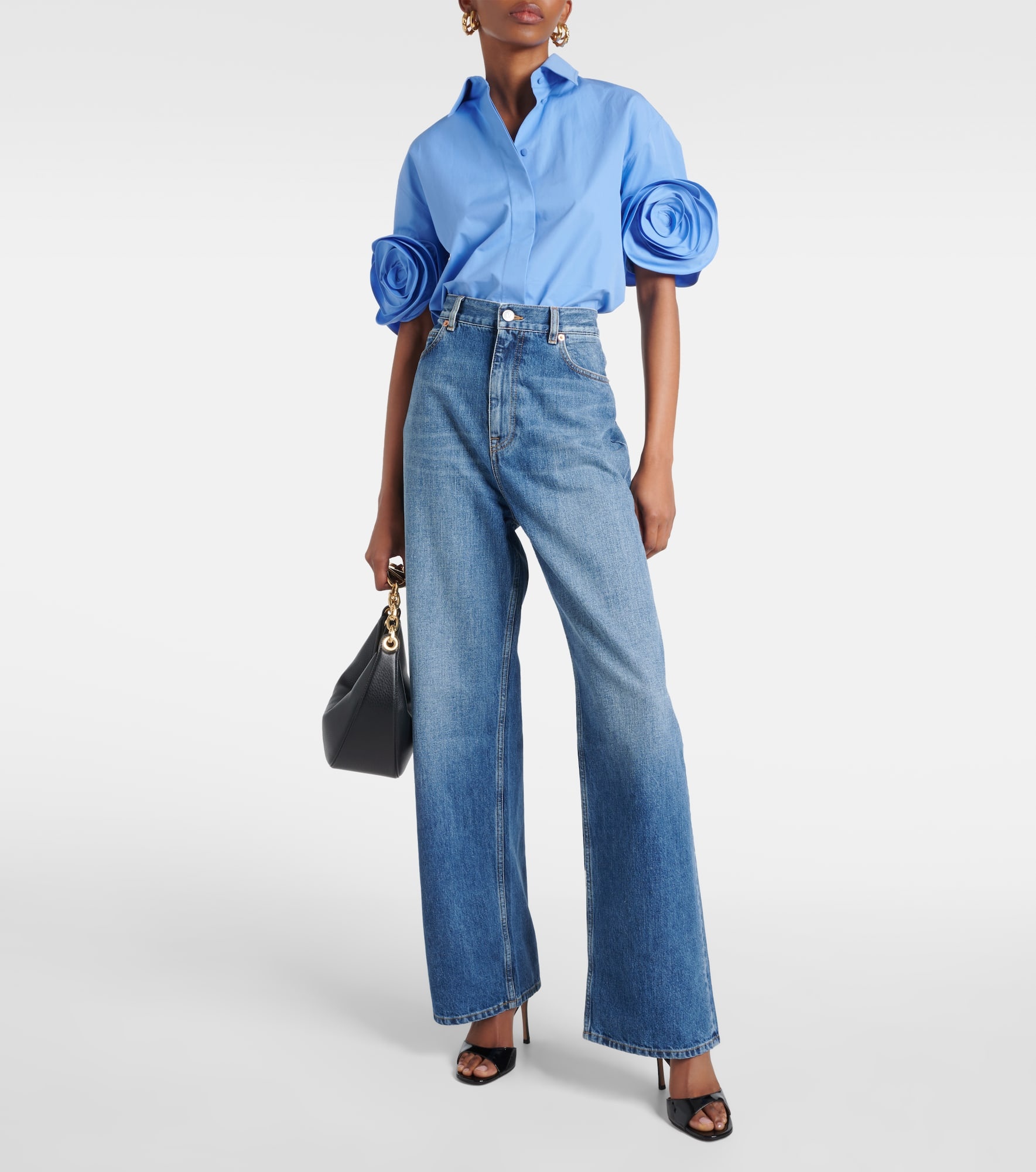 High-rise straight jeans - 2