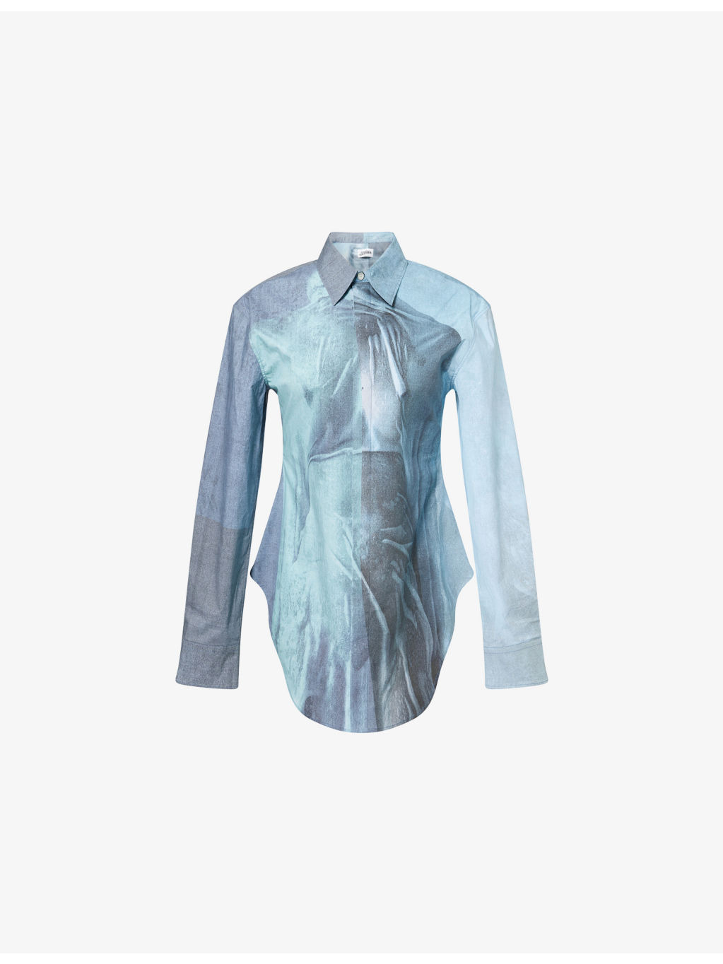 Oversized Water Cotton Shirt - 1