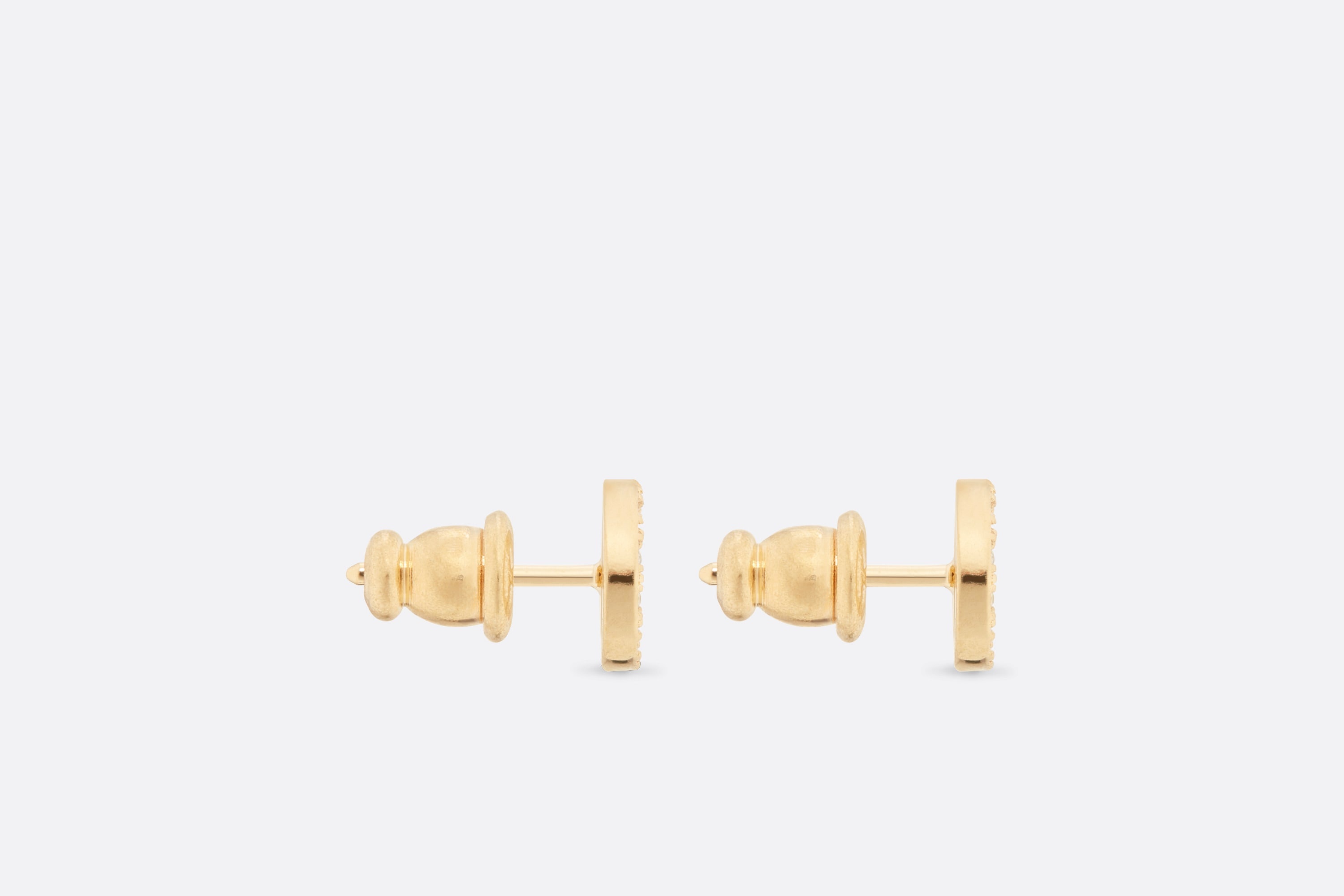 Dior Petit CD Mini Stud Earrings | REVERSIBLE