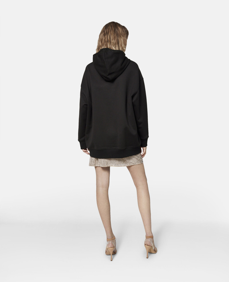 Diamanté Logo Hoodie 4