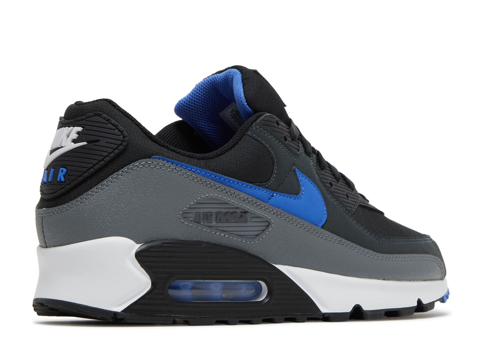 AIR MAX 90 'BLACK MEDIUM BLUE' - 3
