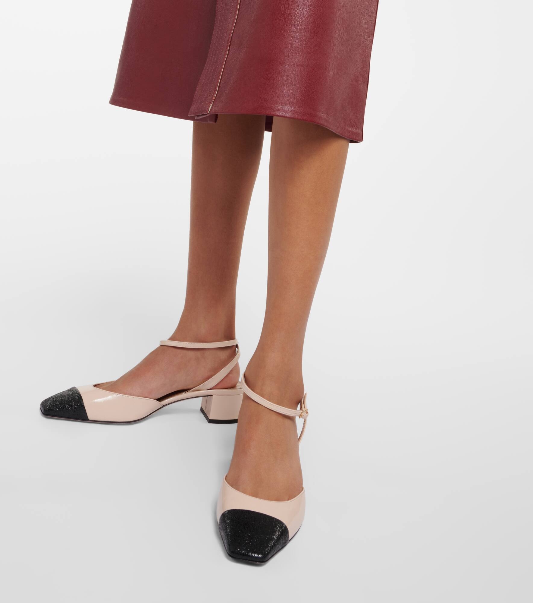 French Flirt 35 leather pumps - 4