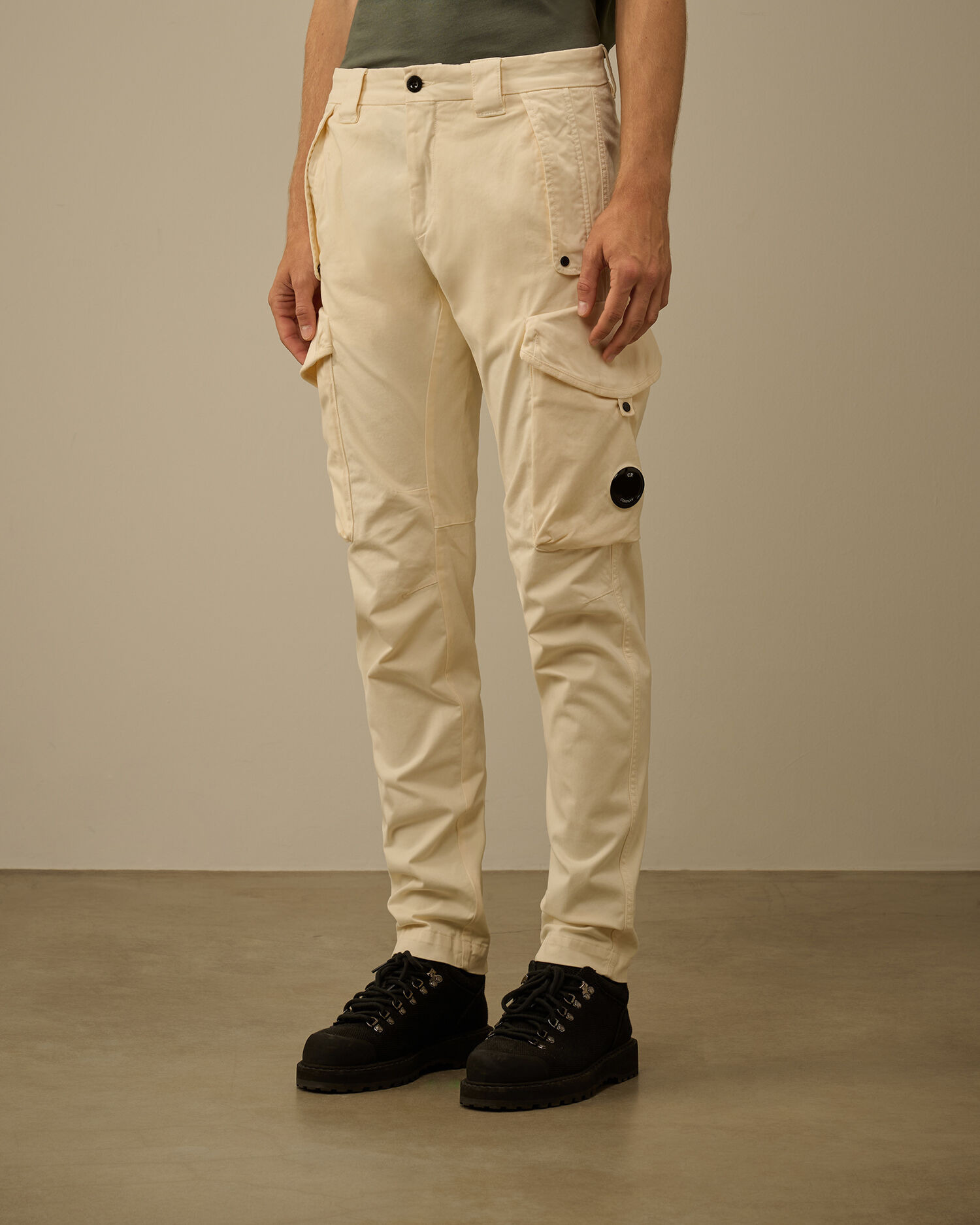 Stretch Sateen Ergonomic Lens Cargo Pants - 3