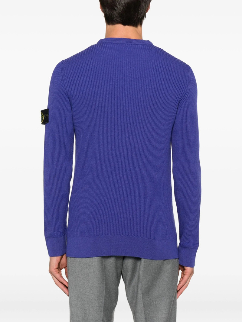 Stone Island Stone Island Ribbed Crew-neck Sweater outlook