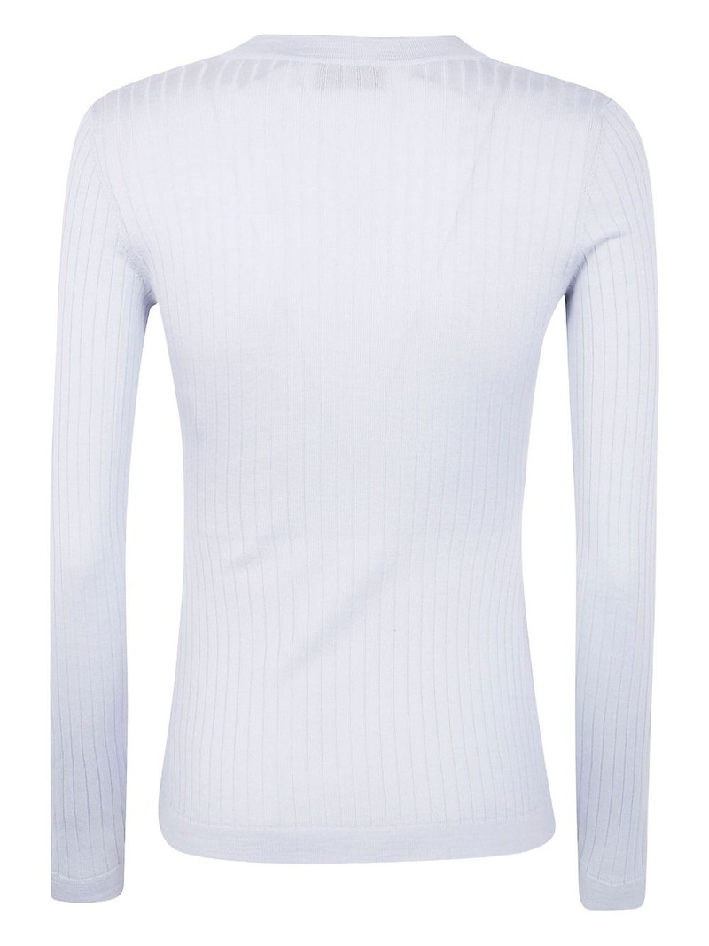 ELISABETTA FRANCHI ribbed button cardigan outlook