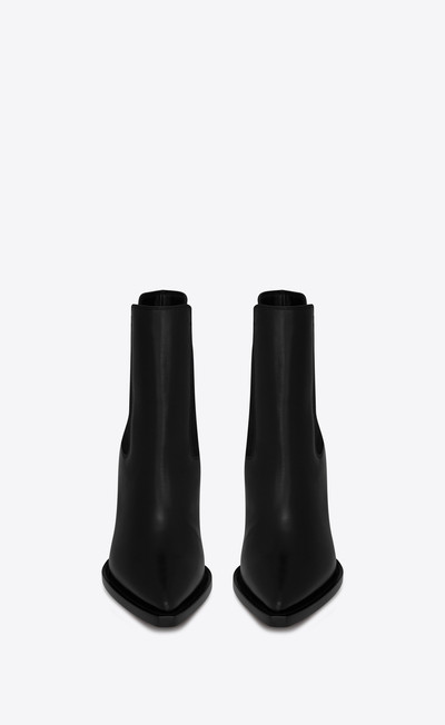 SAINT LAURENT theo chelsea boots in smooth leather outlook