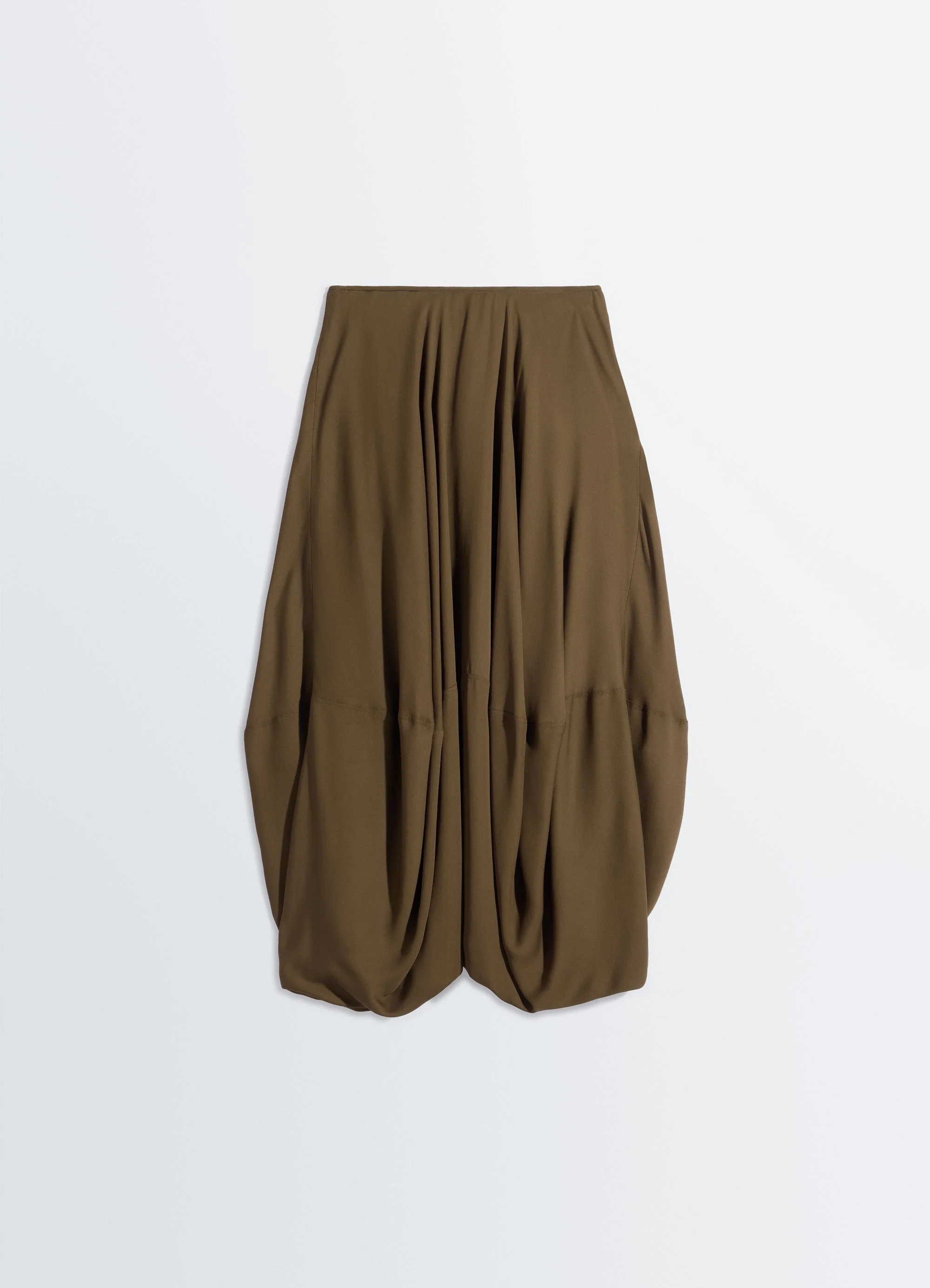 BALLOON SKIRT IN CREPE DE CHINE VISCOSE - 1
