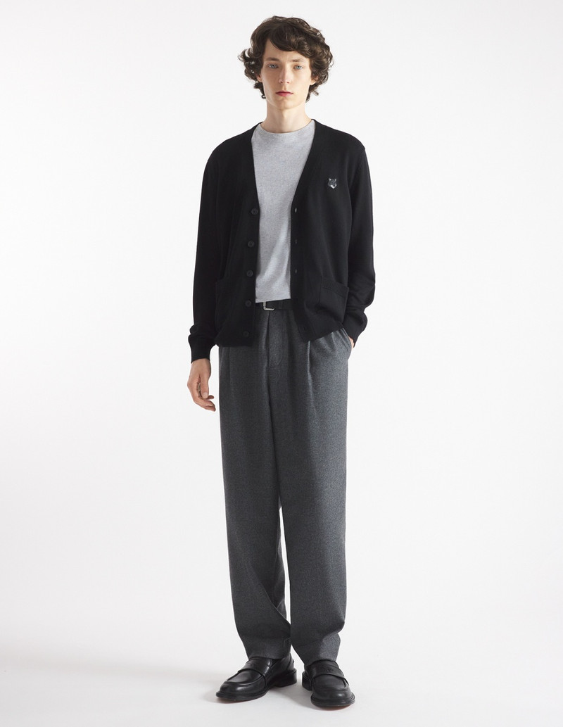 Maison Kitsuné BOLD FOX HEAD PATCH REGULAR CARDIGAN outlook